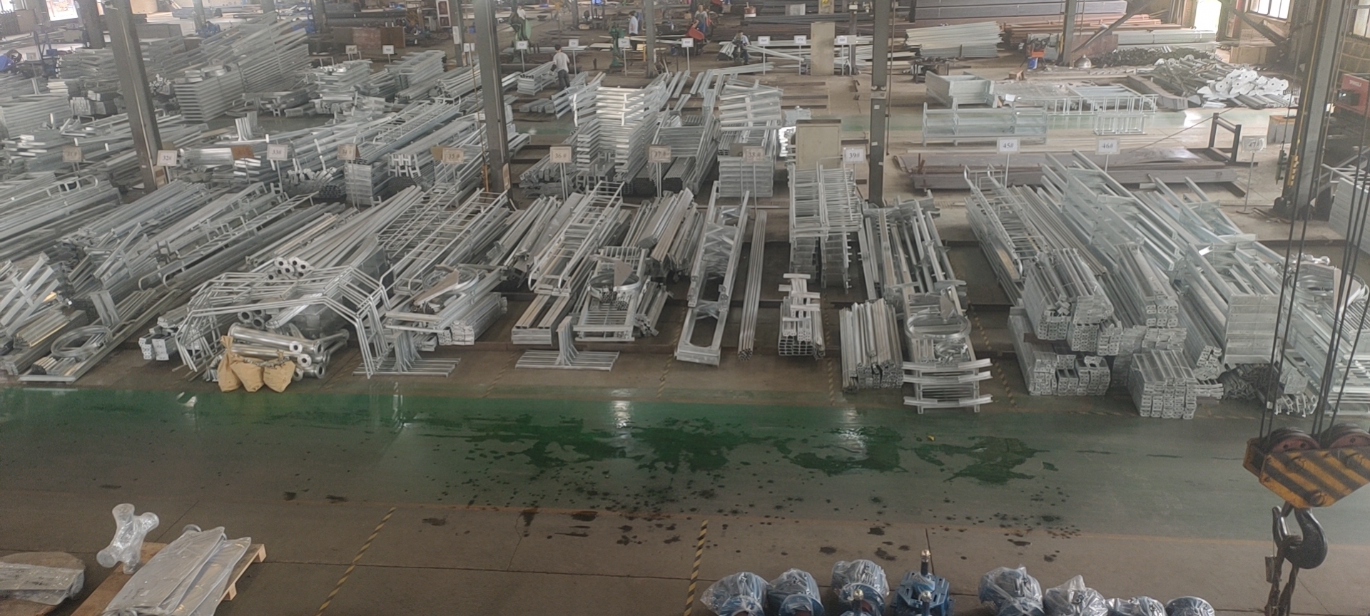 Cooling tower manufacturing workshop